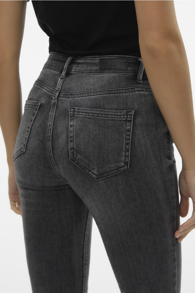 VMFLASH MR SKINNY JEANS LI213 GA NO 10298723 Medium Grey Denim